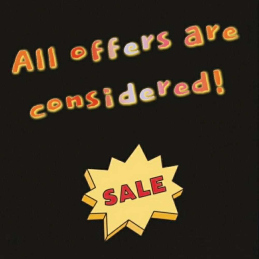Hello! I consider all offers made on any items !